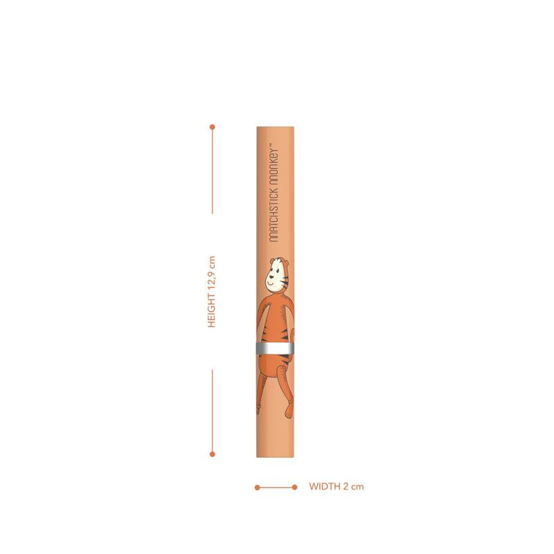 Matchstick Monkey rafmagnstannbursti - Teddi tígur