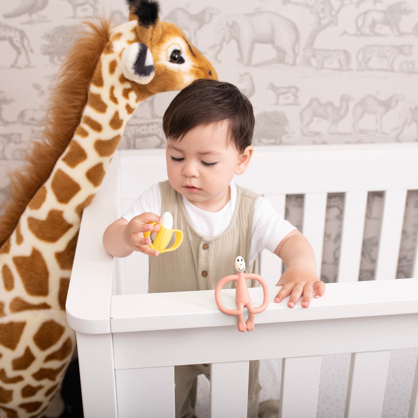 Api&banani gjafasett - dusty pink