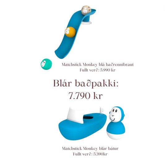 Blái baðpakkinn